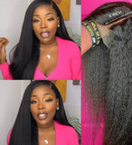 Brazilian Kinky Straight Lace Wig 13x6