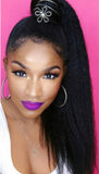 Brazilian Kinky Straight Lace Wig 13x6